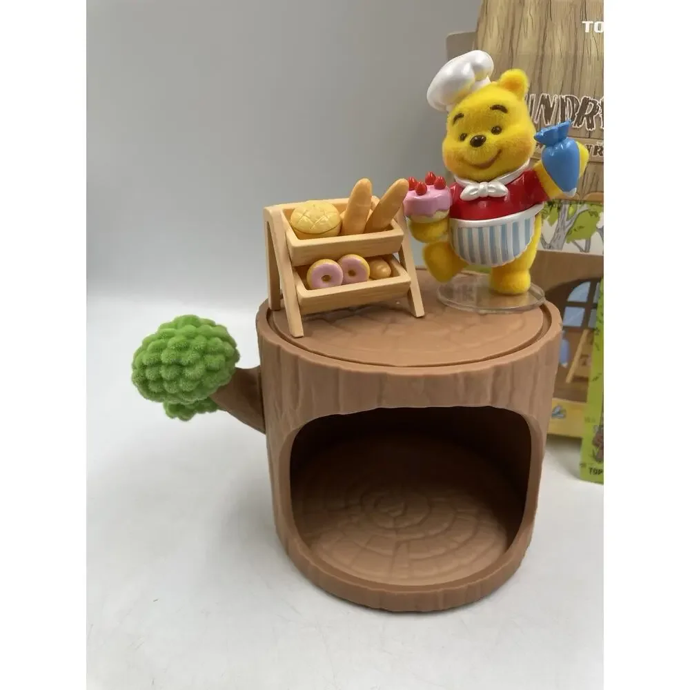 TOP TOY Disney Winnie-the-Pooh Hundred Acre Wood Tree House Series Baking Hut